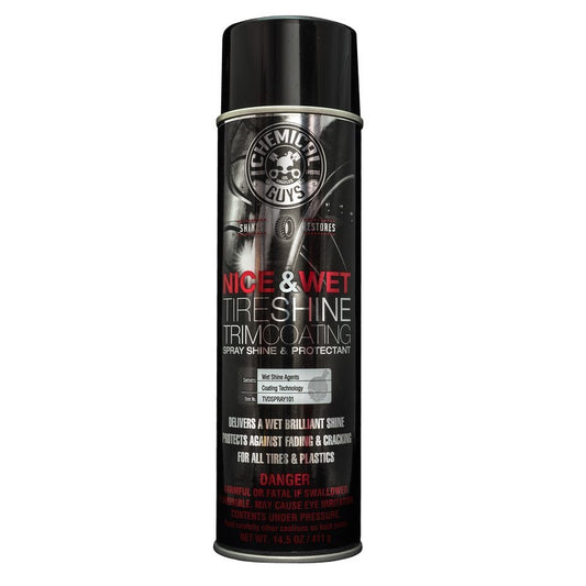 Chemical Guys Nice & Wet Tire Shine Protective Coating for Rubber/Plastic