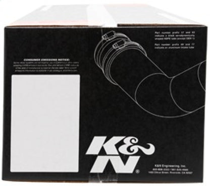 K&N 2015 Ford F150 5.0L V8 Blackhawk Performance Intake Kit