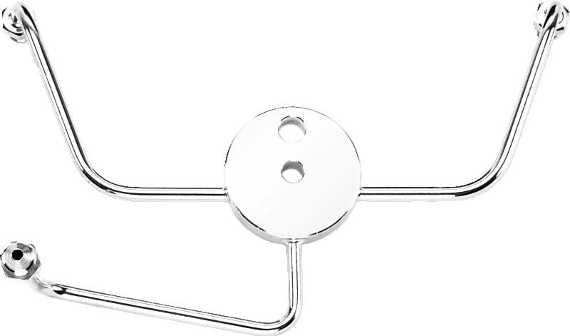 Twin Power Stainless Junction Block Male AN3 Wide Glide Custom