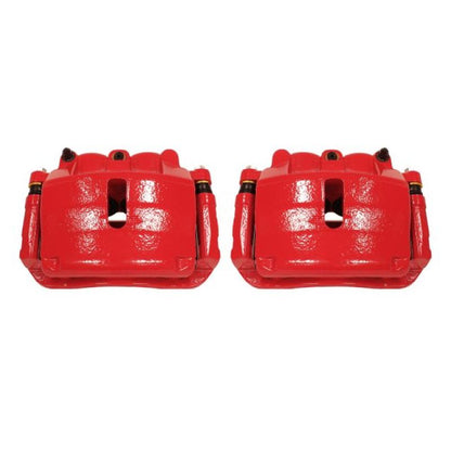 Power Stop 2009 Ford F-150 Front Red Calipers w/Brackets - Pair