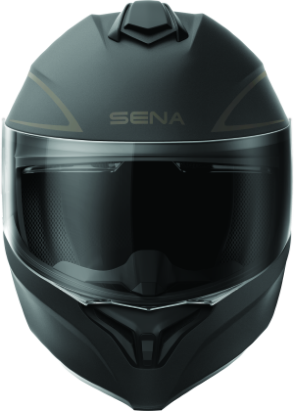 Sena Technologies Outrush R Flip-Up Bluetooth Helmet Matte Black - XL