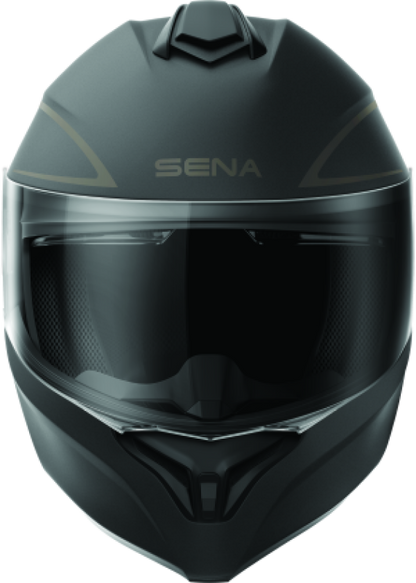 Sena Technologies Outrush R Flip-Up Bluetooth Helmet Matte Black - XL