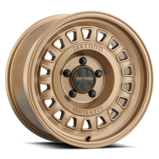 Method MR320 17x8.5 -0mm Offset 5x5 BP 71.50mm Method Bronze Wheel