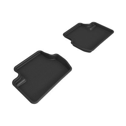 3D MAXpider 20-21 Tesla Model S Kagu 2nd Row Floormat - Black