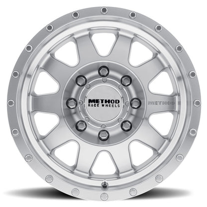 Method MR301 The Standard 20x9 +18mm Offset 8x170 130.81mm CB Machined/Clear Coat Wheel