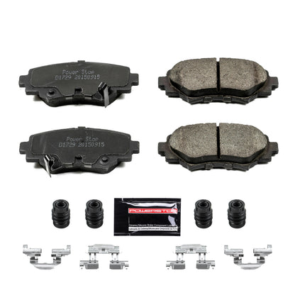 Power Stop 14-16 Mazda 3 Rear Z23 Evolution Sport Brake Pads w/Hardware