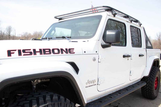 Fishbone Offroad 2020+ Jeep Gladiator Chase Rack W/Molle Panel