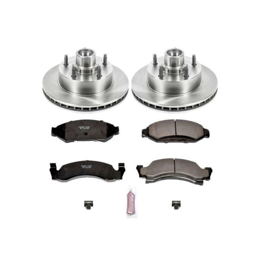 Power Stop 87-93 Ford E-150 Front Autospecialty Brake Kit