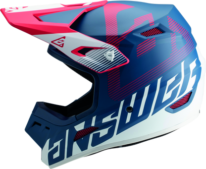 Answer AR1 V2 Bold Helmet Red/White/Blue Youth - Small