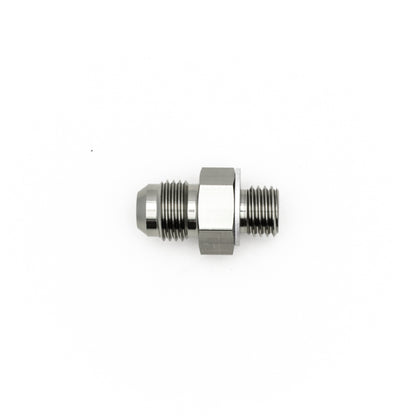 DeatschWerks 6AN Male Flare To M12 X 1.5 Male Metric Adapter  (Incl. Crush Washer)