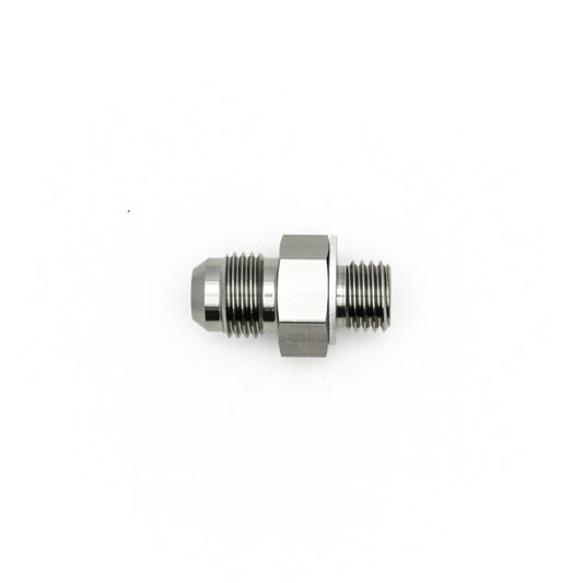 DeatschWerks 6AN Male Flare To M12 X 1.5 Male Metric Adapter  (Incl. Crush Washer)