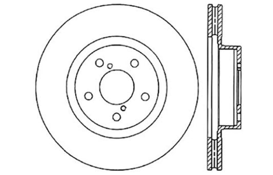 StopTech Slotted & Drilled Sport Brake Rotor