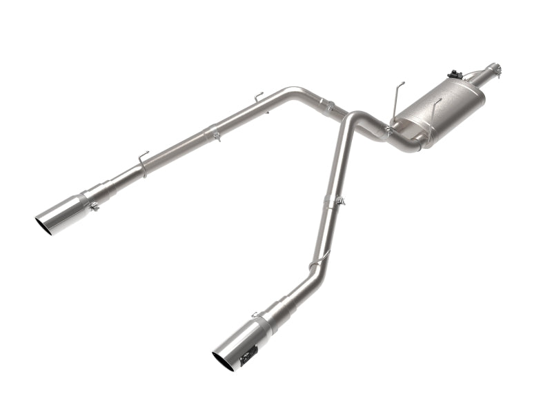 aFe 09-18 Ram 1500 V8 5.7L Hemi Gemini XV 3in 304 SS Cat-Back Exhaust w/ Polished Tips