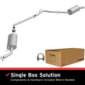 MagnaFlow BRE Exhaust Kit 99-03 VW EuroVan 2.8L