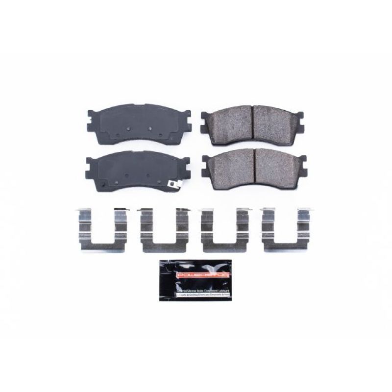 Power Stop 02-05 Kia Rio Front Z23 Evolution Sport Brake Pads w/Hardware