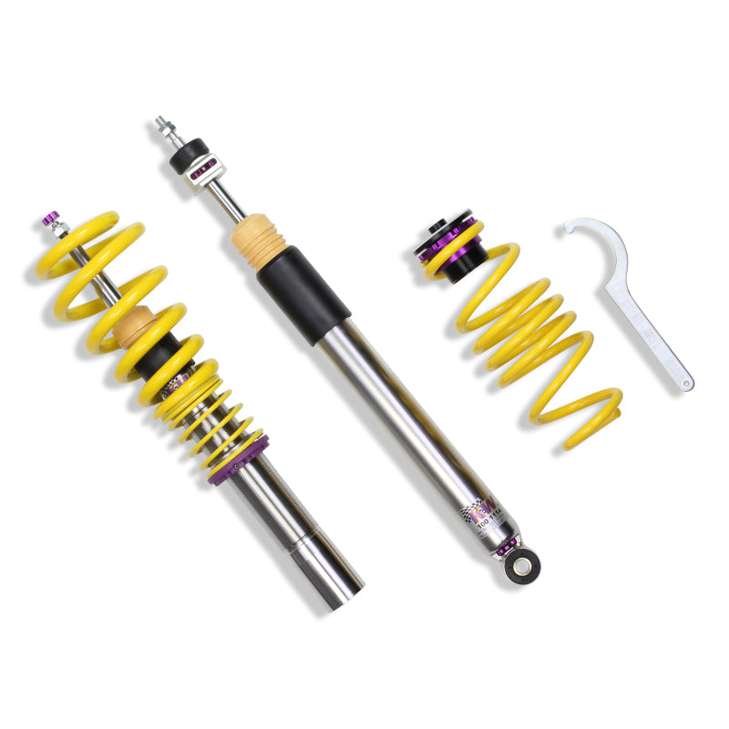 KW Coilover Kit V3 Audi A4 S4 (8K/B8) w/o electronic dampening control Sedan FWD + Quattro