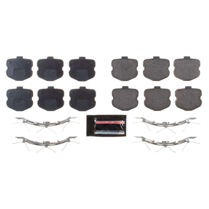 Power Stop 06-13 Chevrolet Corvette Front Z23 Evolution Sport Brake Pads w/Hardware