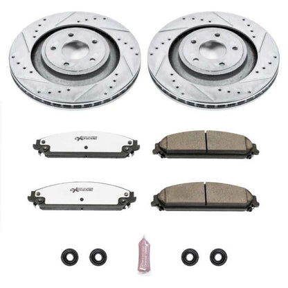 Power Stop 13-14 Chrysler 200 Front Z26 Street Warrior Brake Kit