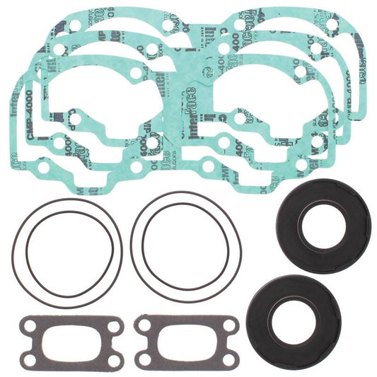 Vertex Pistons Complete Gasket Kt W/Oil Seals