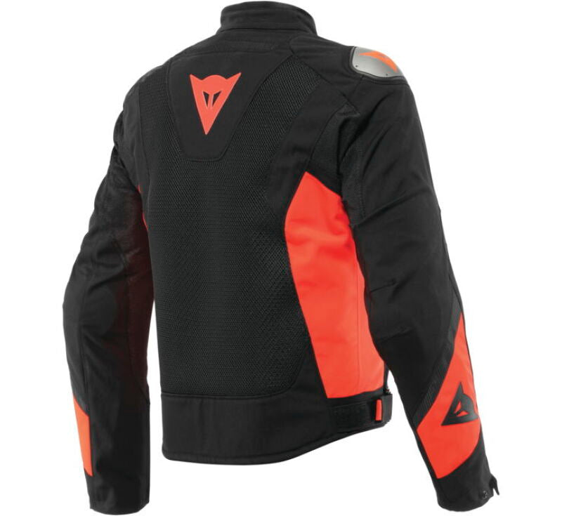 Dainese Energyca Air Tex Jacket Black/Fluorescent-Red Size - 56