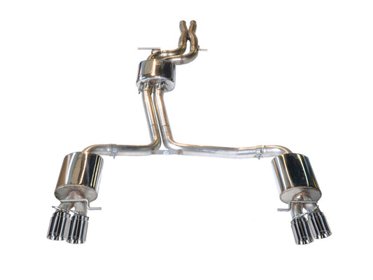 AWE Tuning Audi B8.5 S5 3.0T Touring Edition Exhaust System - Polished Silver Tips (102mm) - Precision R