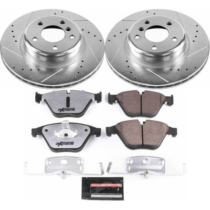 Power Stop 14-16 BMW 528i Front Z26 Street Warrior Brake Kit