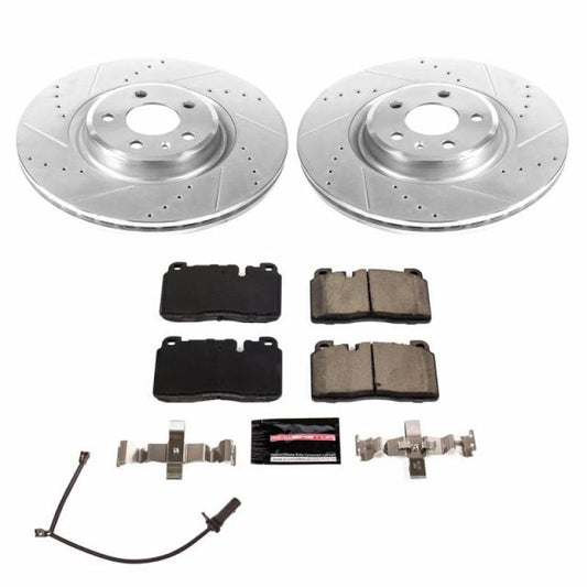 Power Stop 17-18 Audi A6 Front Z23 Evolution Sport Brake Kit