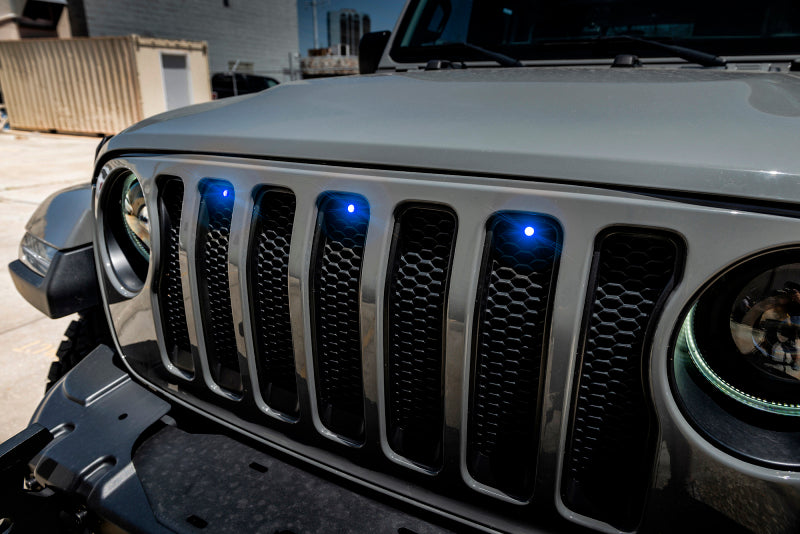 Oracle Pre-Runner Style LED Grille Kit for Jeep Gladiator JT - Blue SEE WARRANTY