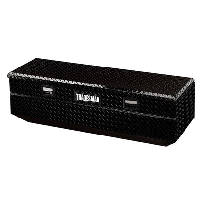 Tradesman Aluminum Flush Mount Truck Tool Box (56in.) - Black