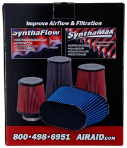 Airaid 10-14 Ford Mustang Shelby 5.4L Supercharged Direct Replacement Filter - Dry / Blue Media