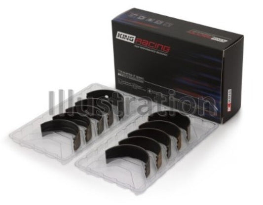King Engine Bearings Acura D16A1/97-01 Honda H22A4/98+ F23A Performance Main Bearing Set - Size STD