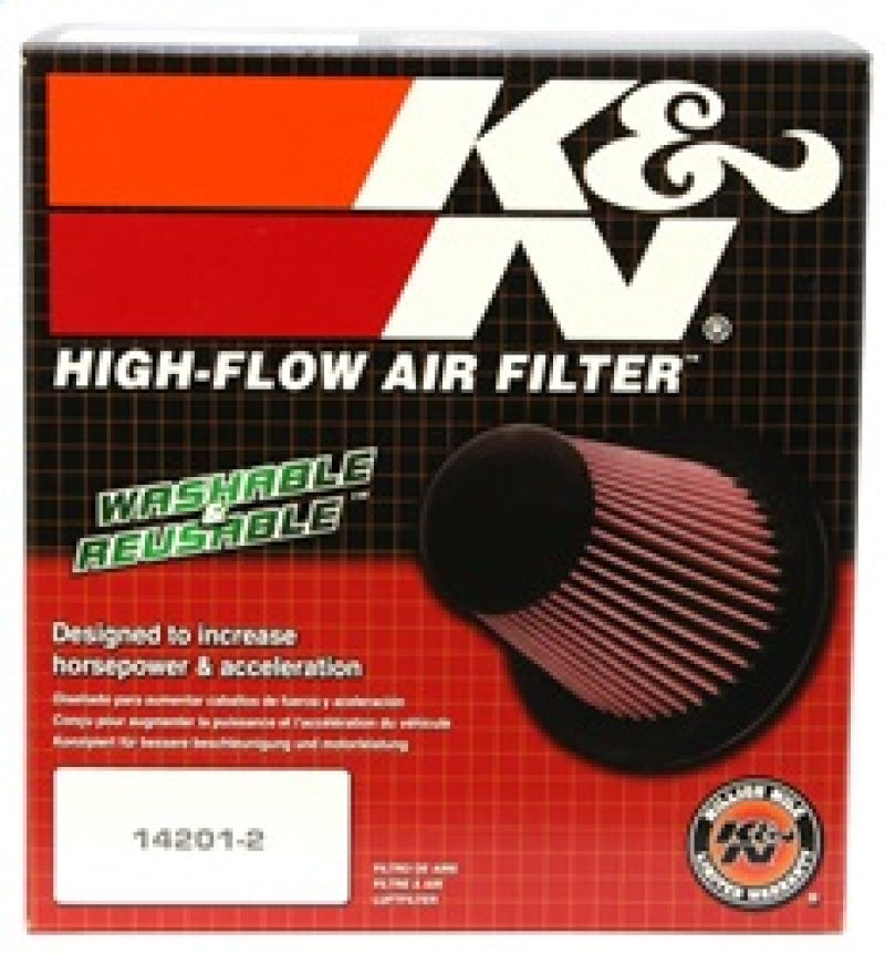 K&N Replacement Round Straight Universal Air Filter for 2010-2015 Audi A8 2.0L/2.5L/3.0L/4.0L/4.2L