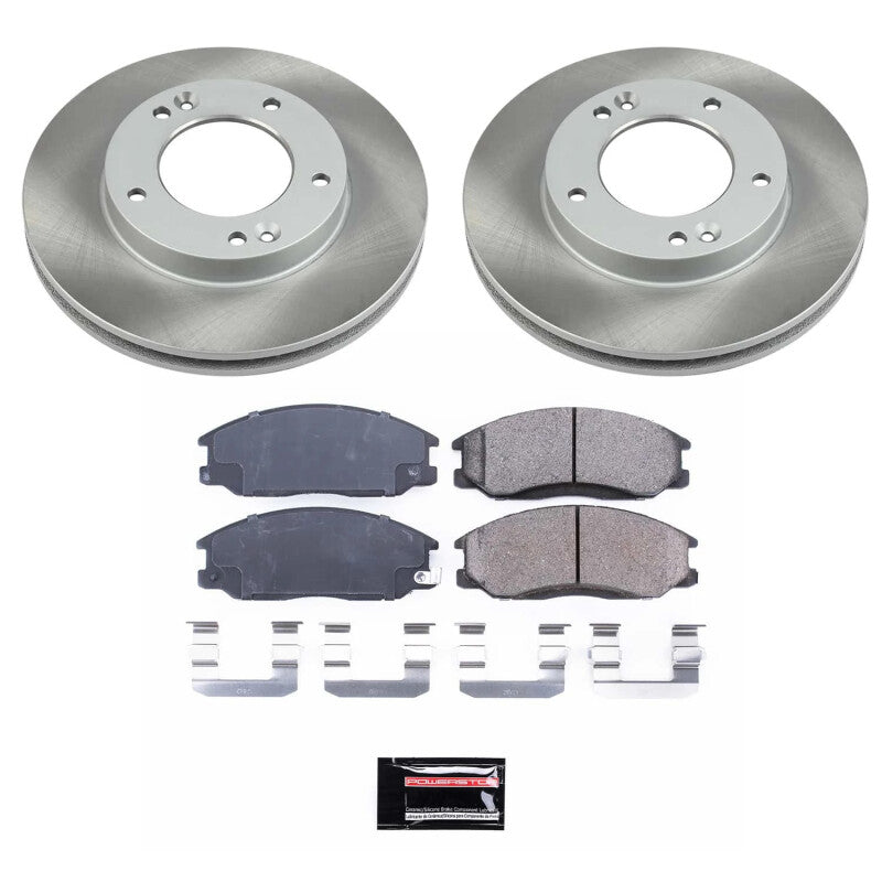 Power Stop 03-06 Kia Sorento Front Semi-Coated Rotor Kit