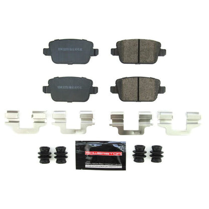 Power Stop 08-12 Land Rover LR2 Rear Z23 Evo Sport Brake Pads w/Hardware