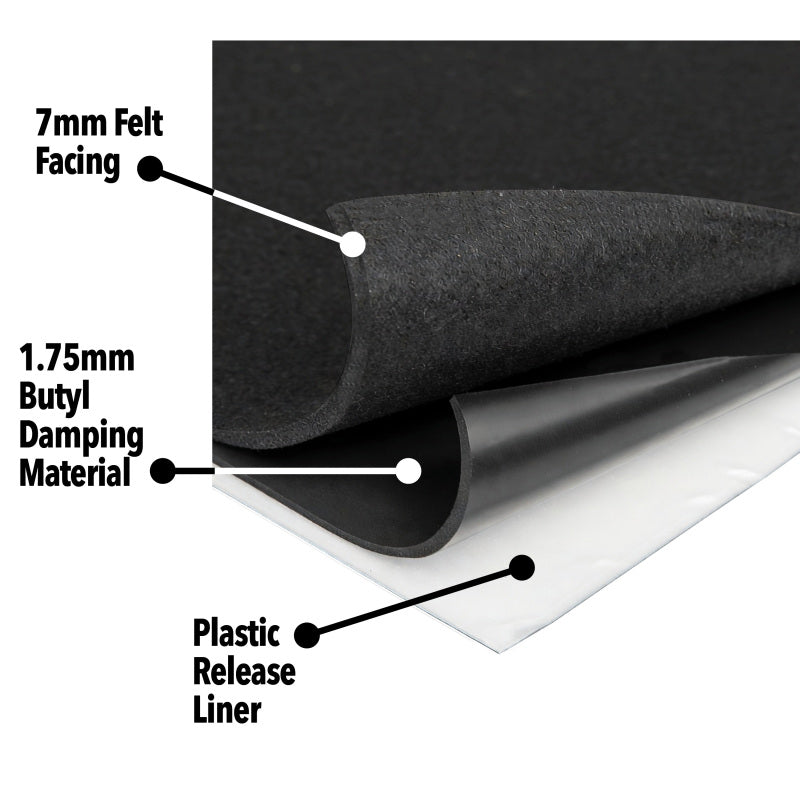 DEI Universal Boom Mat Acoustic Tiles - 4.25 sq. ft. - 2 Pack