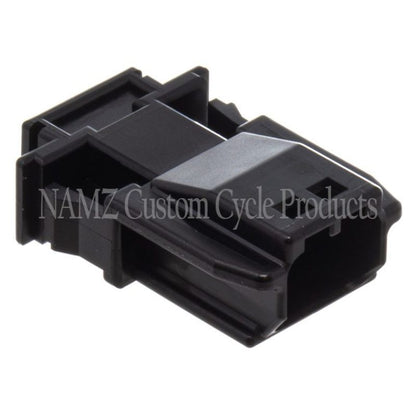 NAMZ JAE MX-1900 2-Position Male Black Pin Housing (HD 72905-11)