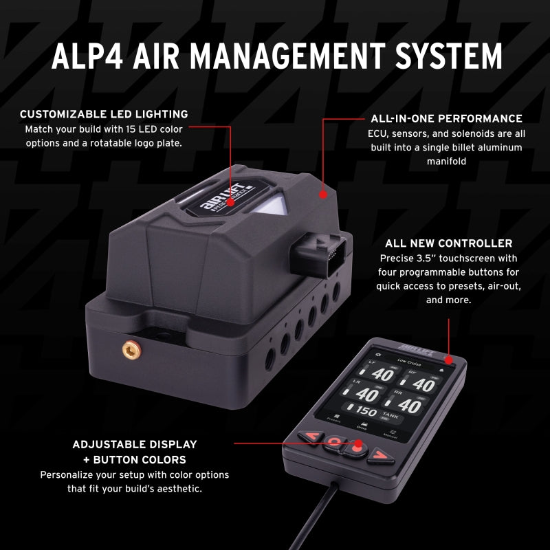 Air Lift ALP4 Air Management 1/4in Airline (No Tank/Compressor)