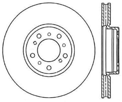 StopTech Slotted & Drilled Sport Brake Rotor