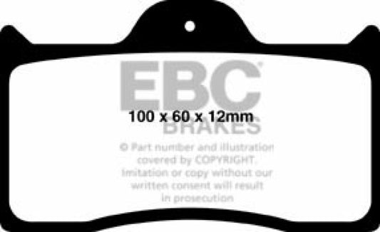 EBC Brakes Yellowstuff Performance Brake Pads