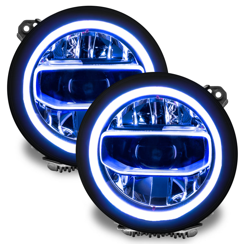 Oracle Jeep Wrangler JL/Gladiator JT RGB+W Headlight DRL Kit - ColorSHIFT w/o Cntrl SEE WARRANTY