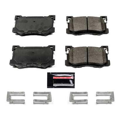 Power Stop 17-19 Genesis G80 Front Z23 Evolution Sport Brake Pads w/Hardware