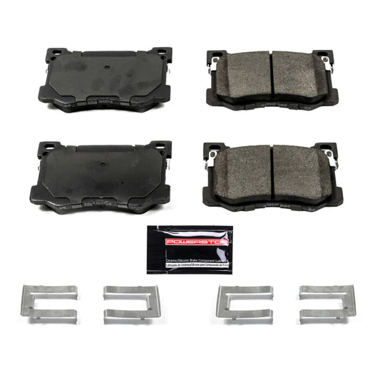 Power Stop 17-19 Genesis G80 Front Z23 Evolution Sport Brake Pads w/Hardware