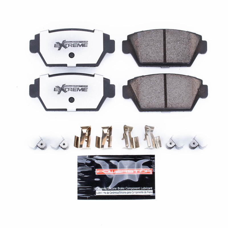 Power Stop 90-94 Eagle Talon Rear Z26 Extreme Street Brake Pads w/Hardware