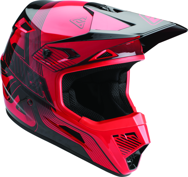 Answer AR1 Vendetta Helmet Red/Black Youth - Large