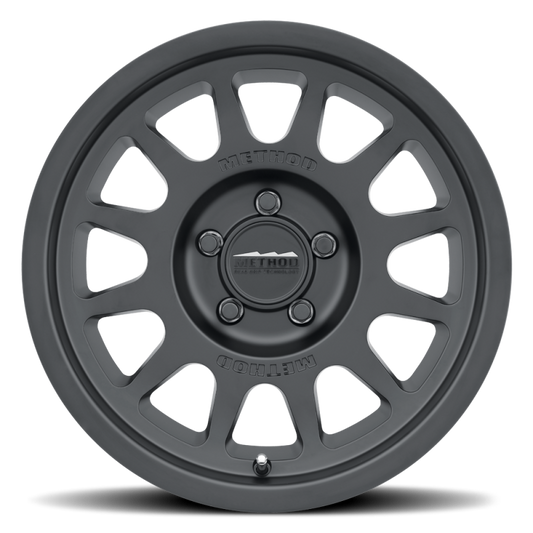 Method MR703 15x7 +15mm Offset 5x100 56.1mm CB Matte Black Wheel