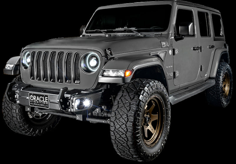 Oracle Jeep Wrangler JL/Gladiator JT Sport High Performance W LED Fog Lights - No Halo SEE WARRANTY