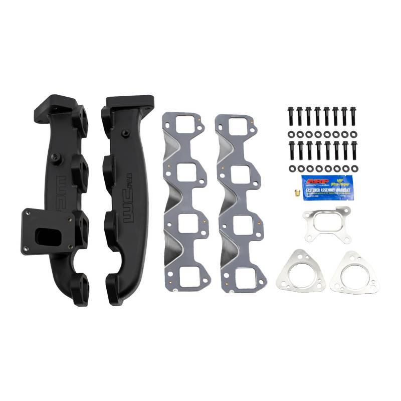 Wehrli 17-24 L5P Duramax Billet Exhaust Manifold Kit w/ Gaskets and ARP Hardware