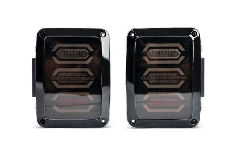 DV8 Offroad 07-18 Jeep Wrangler JK Octagon LED Tail Light