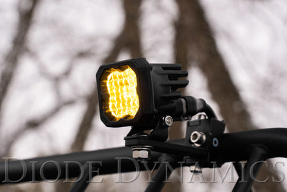 Diode Dynamics Stage Series C1 LED Pod Sport - Yellow Flood Standard ABL Each