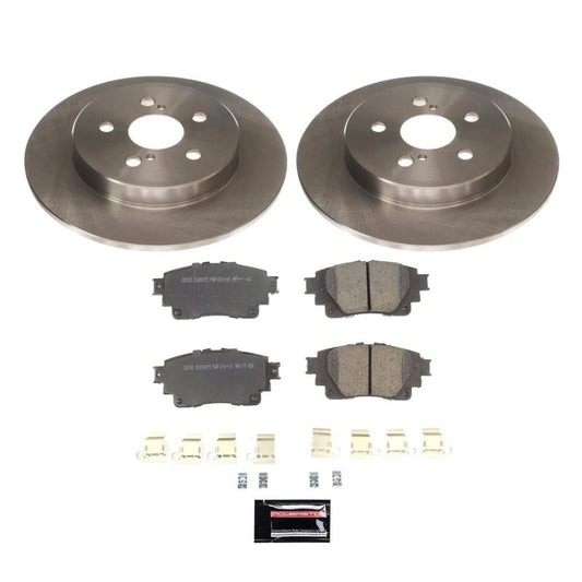 Power Stop 2019 Toyota Corolla Rear Autospecialty Brake Kit